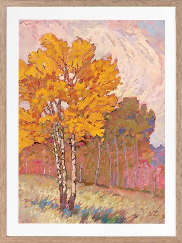 Tree Line I Framed Art Print