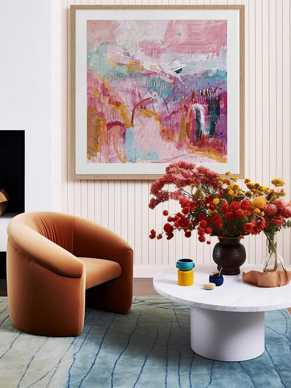 Multicolour Reverie I Framed Art Print | Lifestyle