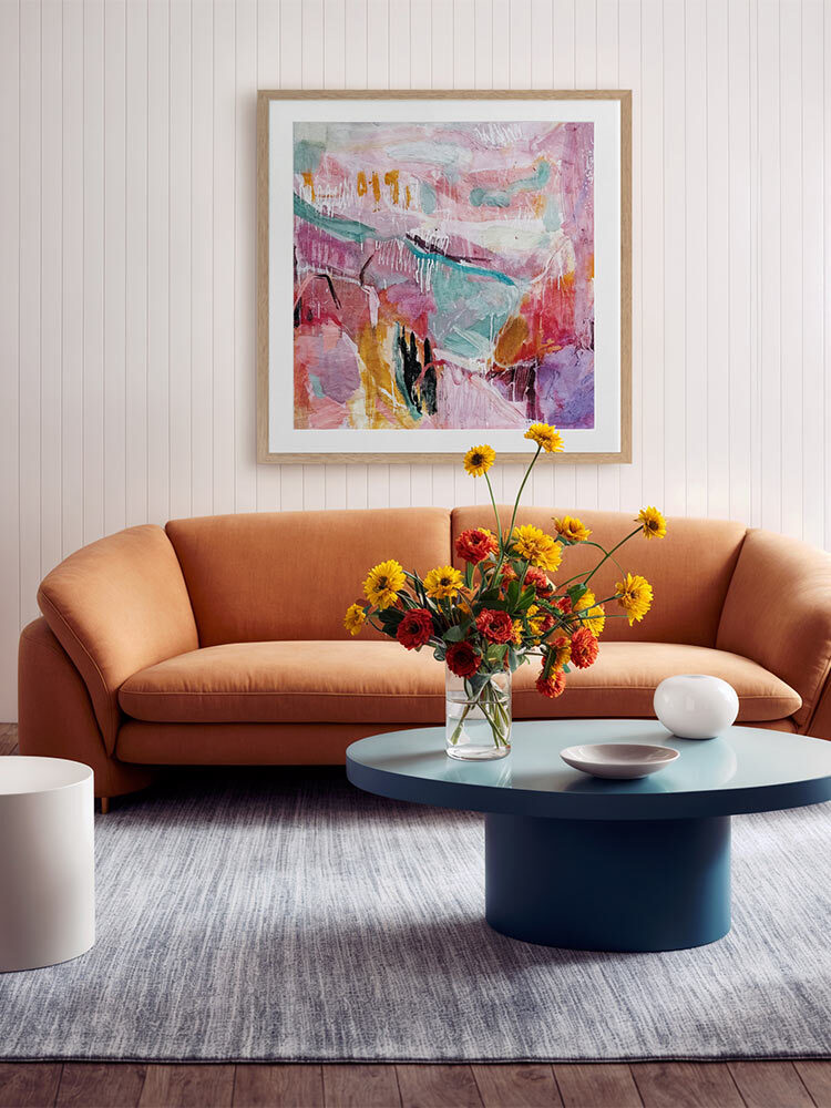 Multicolour Reverie II Framed Art Print | Lifestyle