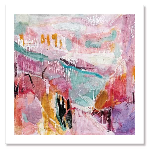Multicolour Reverie II Unframed Art Print