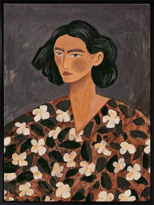 Céline - Black Box Frame Canvas - 90x120 - Portrait - Sale