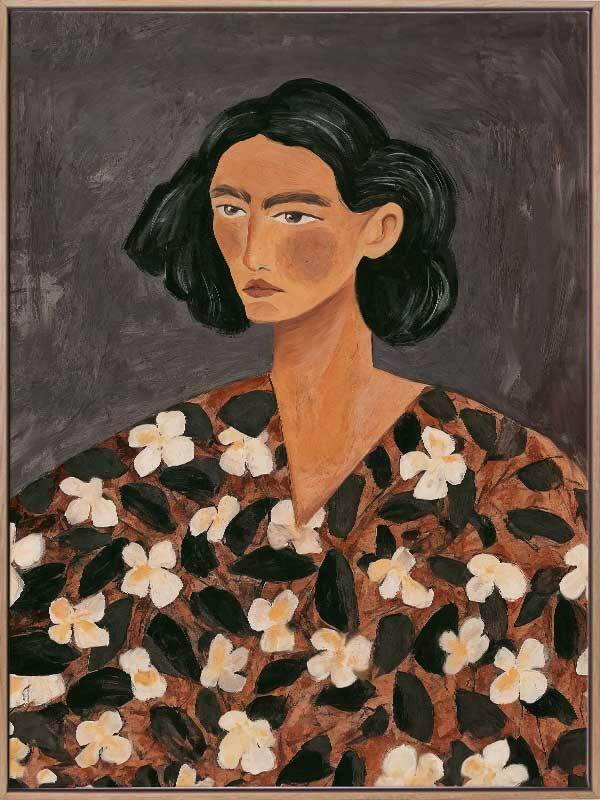 Céline Canvas Art Print