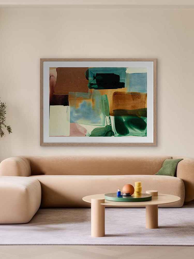 Coloured Dreams I Framed Art Print