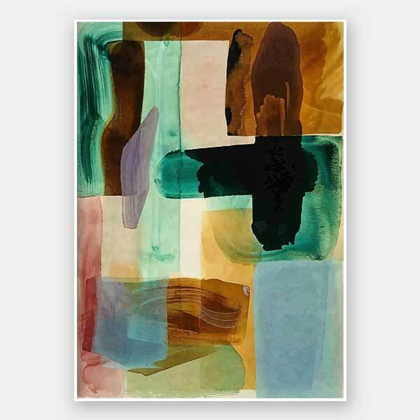 Coloured Dreams II Unframed Art Print