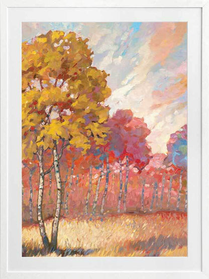 Tree Line II Framed Art Print