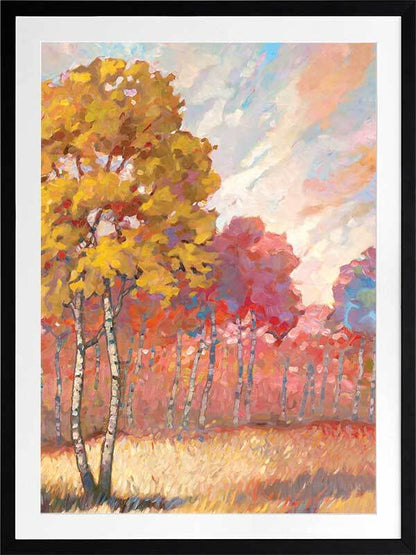 Tree Line II Framed Art Print