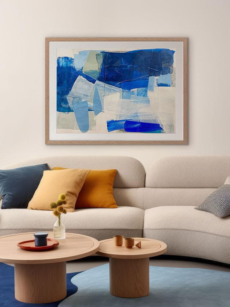 Meditation II Framed Art Print | Lifestyle