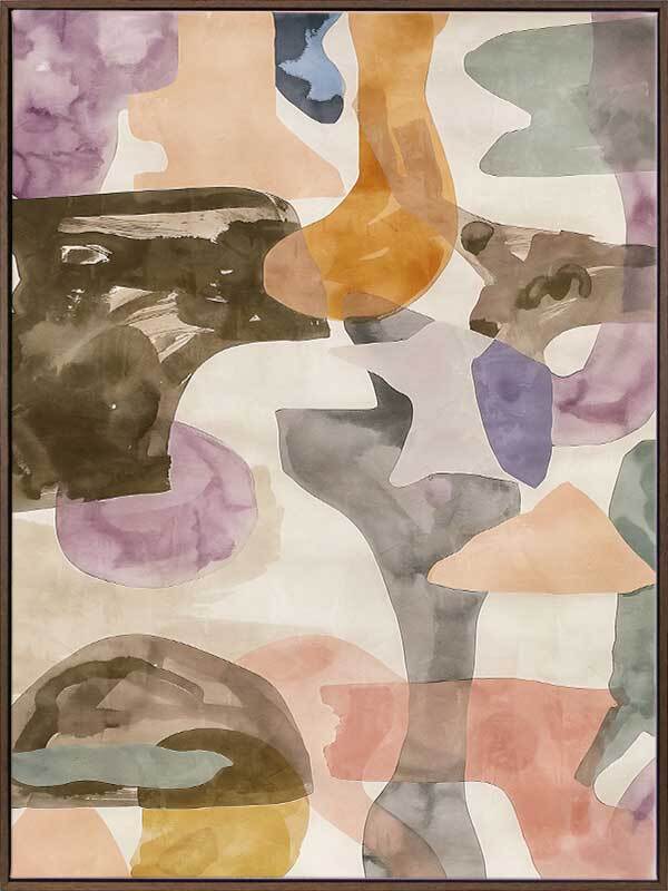 Soothing Colours II Canvas Art Print