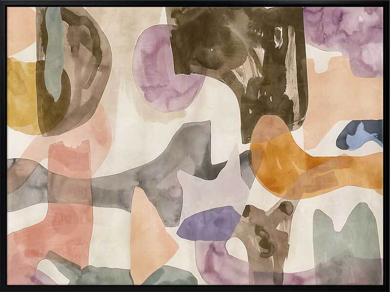 Soothing Colours II Canvas Art Print