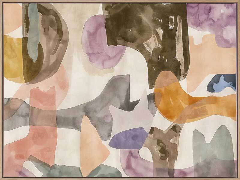 Soothing Colours II Canvas Art Print