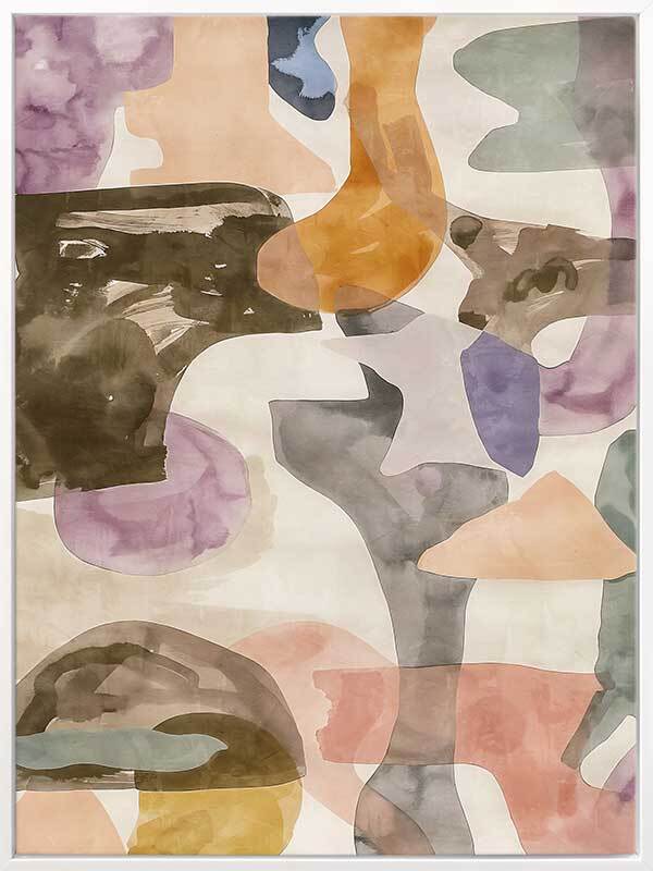 Soothing Colours II Canvas Art Print