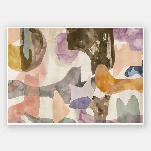Soothing Colours II Unframed Art Print