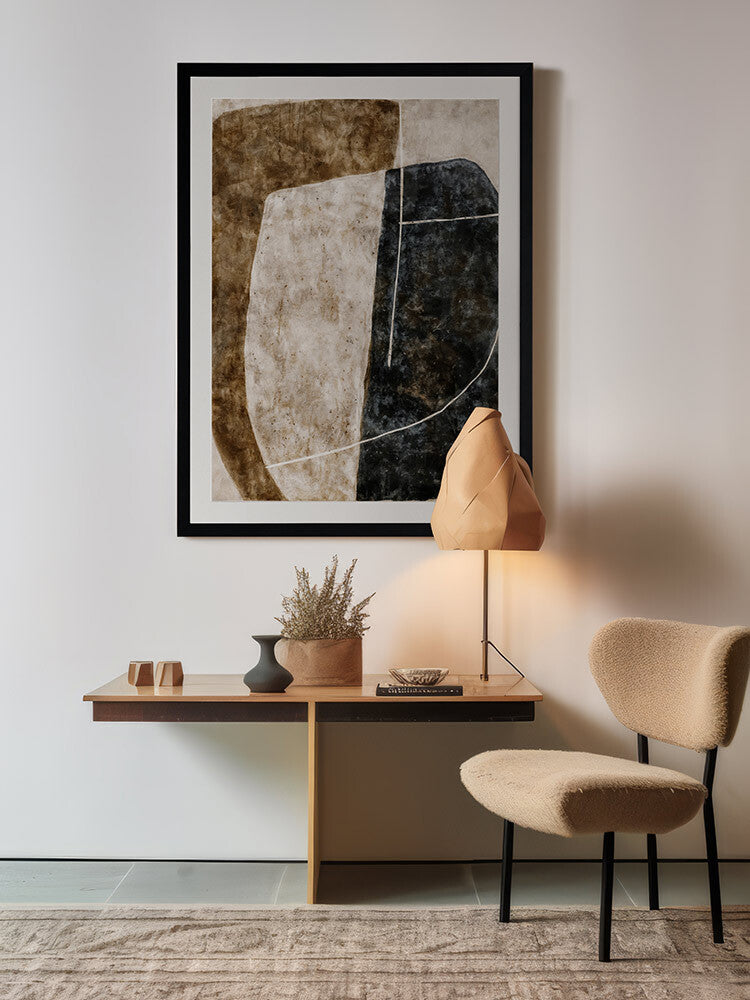 Silhouettes I Framed Art Print