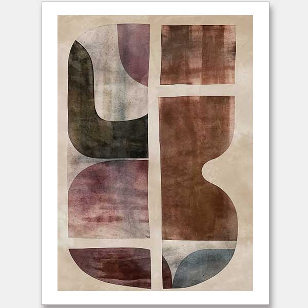 Hypnotic Hues I Unframed Art Print