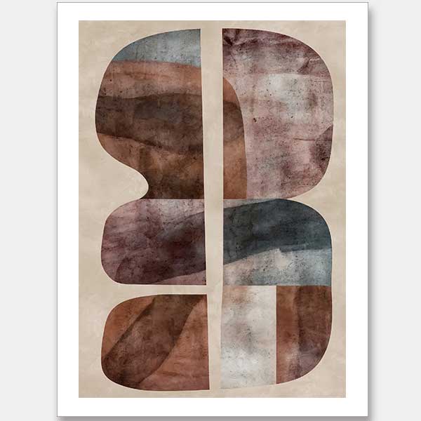 Hypnotic Hues II Unframed Art Print