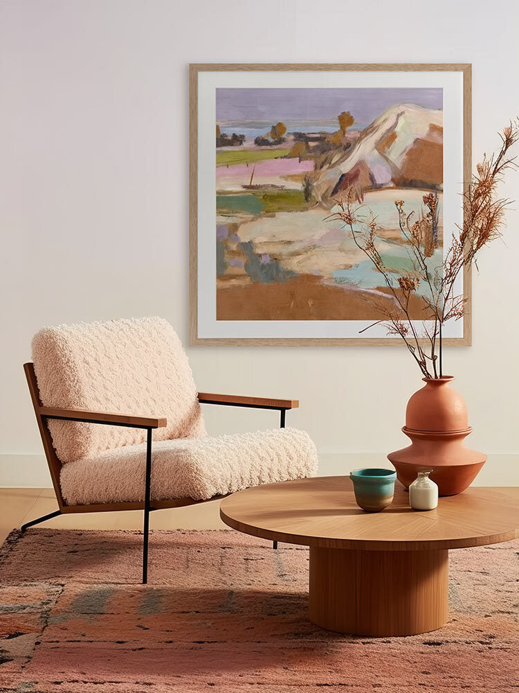 Pastel Fantasy Framed Art Print | Lifestyle