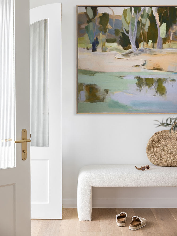 Dreamy Pond Canvas Art Print