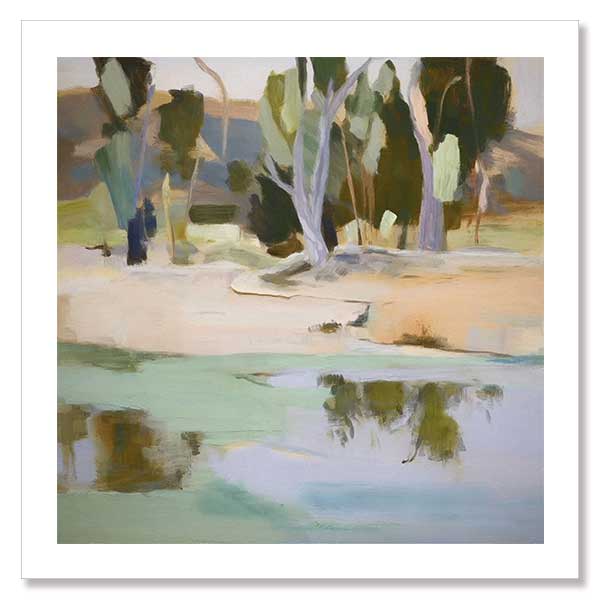 Dreamy Pond Unframed Art Print