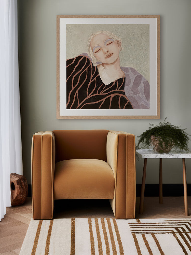 Eléa Framed Art Print | Lifestyle