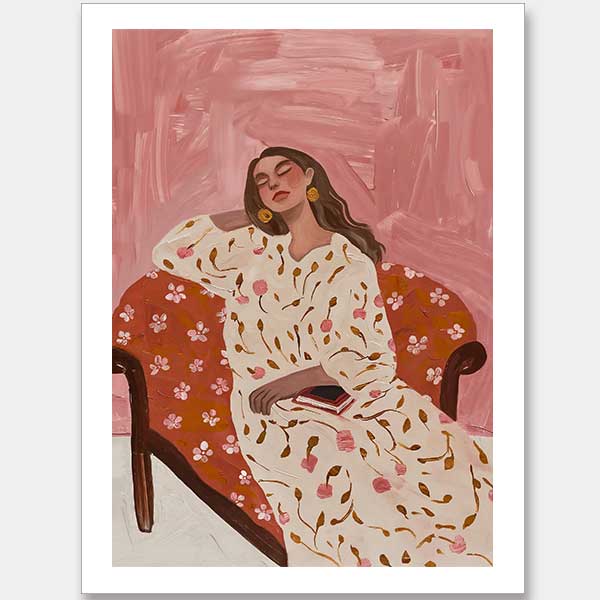 Lili Unframed Art Print