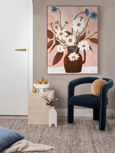 Happiness in a Vase I Canvas Art Print | Lifestyle