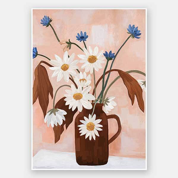 Happiness in a Vase II Unframed Art Print