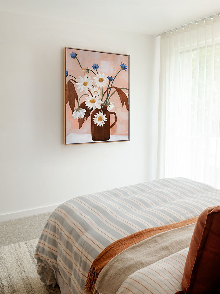 Happiness in a Vase II Canvas Art Print | Lifestyle