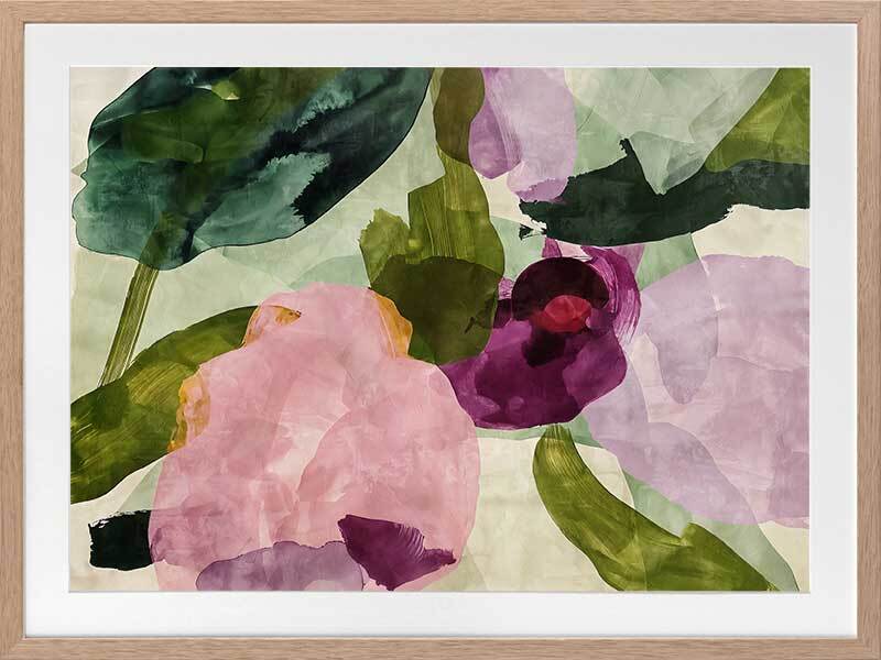 Chiffon I Framed Art Print