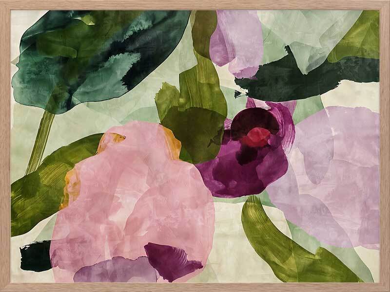 Chiffon I Framed Art Print