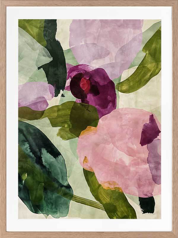 Chiffon I Framed Art Print