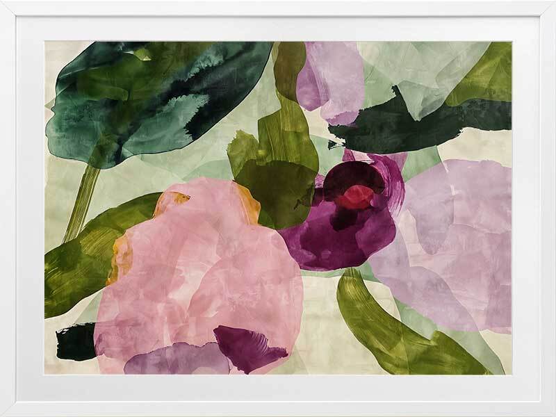 Chiffon I Framed Art Print