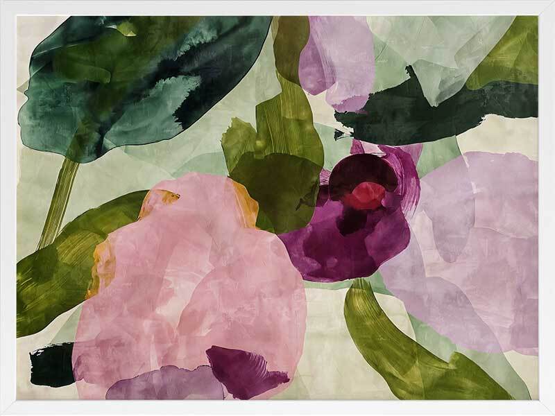 Chiffon I Framed Art Print