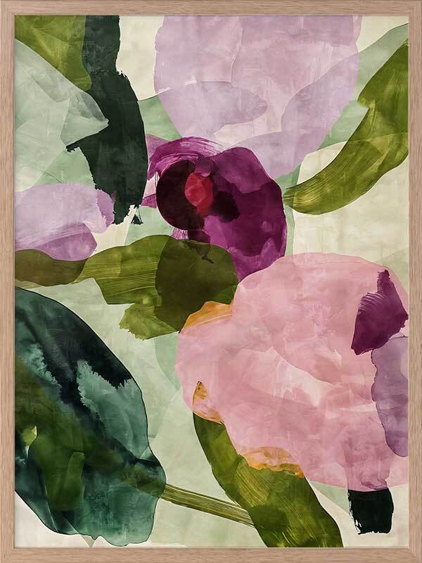 Chiffon I Framed Art Print