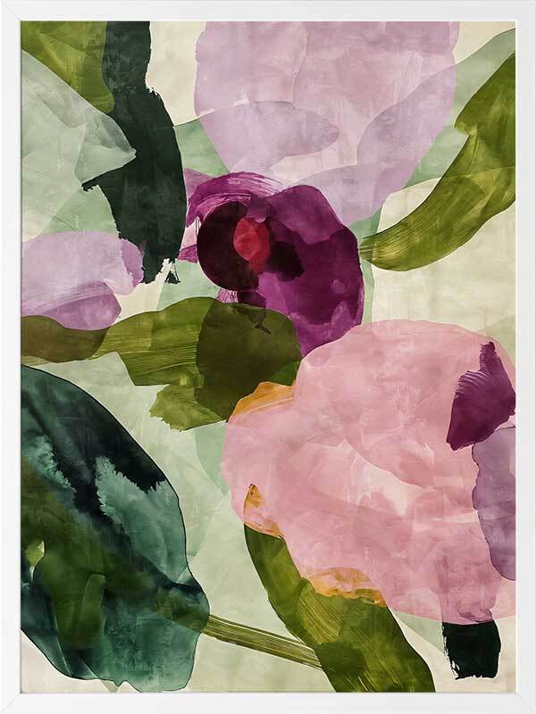 Chiffon I Framed Art Print