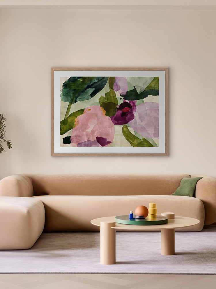 Chiffon I Framed Art Print | Lifestyle