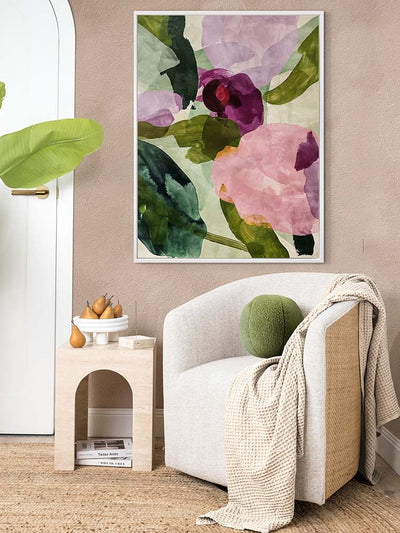 Chiffon I Canvas Art Print | Lifestyle