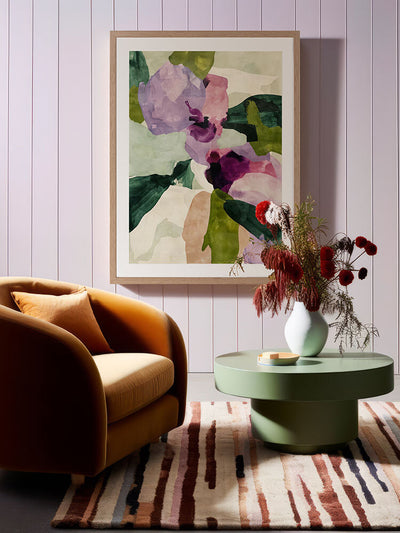Chiffon II Framed Art Print | Lifestyle