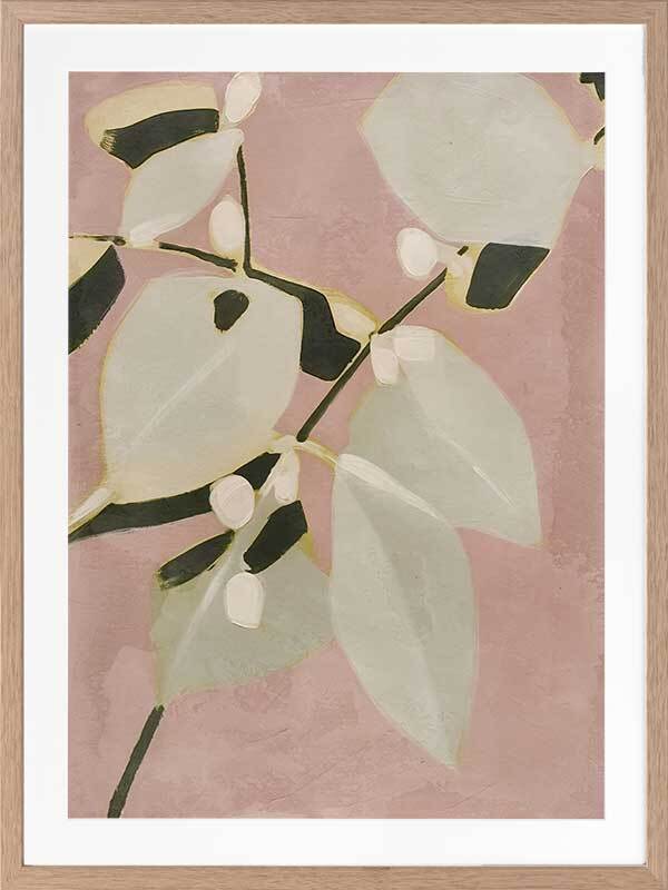 Sweet Leaves I Framed Art Print