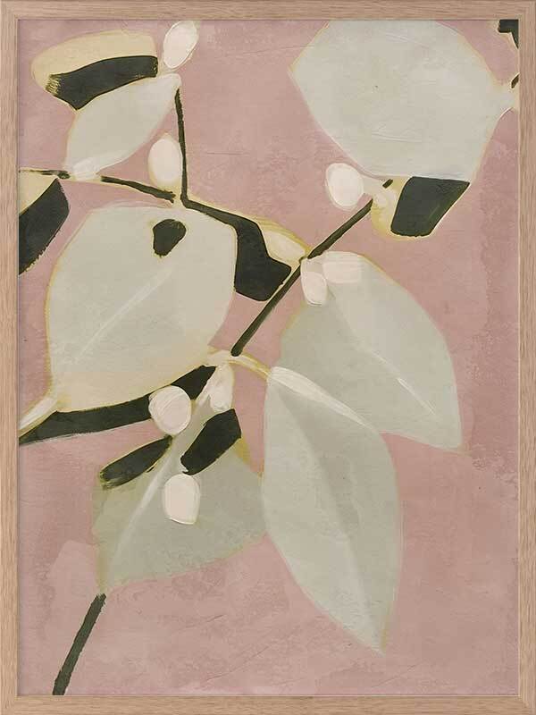 Sweet Leaves I Framed Art Print