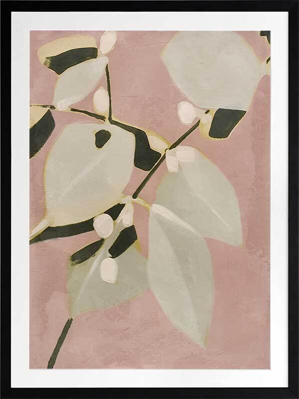 Sweet Leaves I Framed Art Print