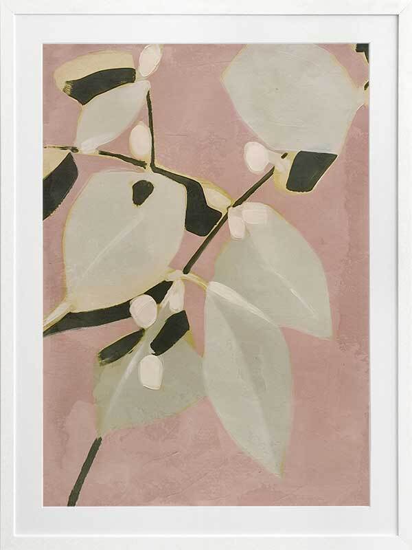 Sweet Leaves I Framed Art Print