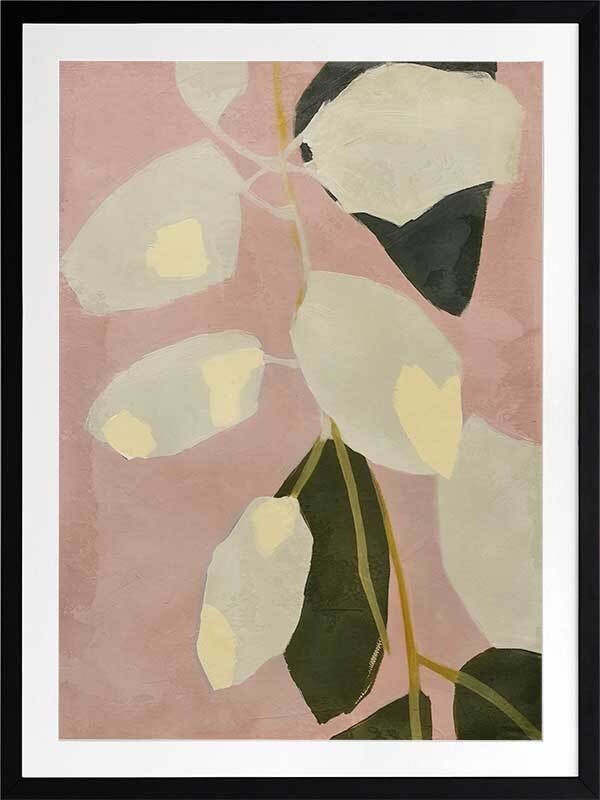 Sweet Leaves II Framed Art Print