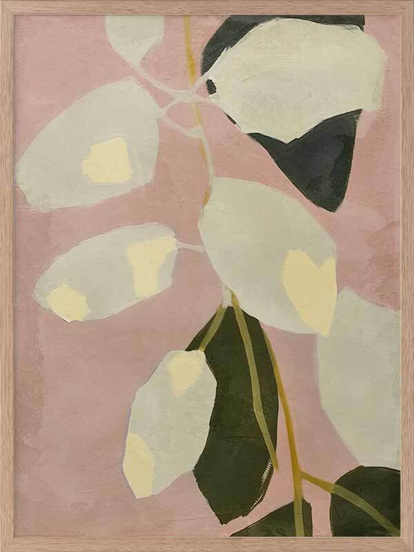 Sweet Leaves II Framed Art Print