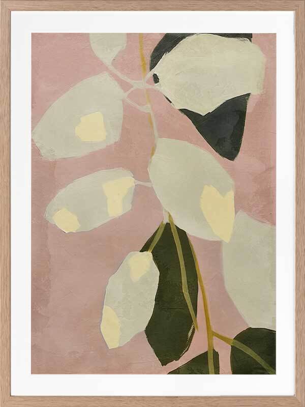 Sweet Leaves II Framed Art Print