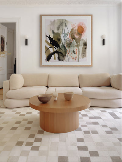 Aussie Florals Orange II Framed Art Print | Lifestyle