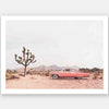 Desert Cadillac Unframed Art Print