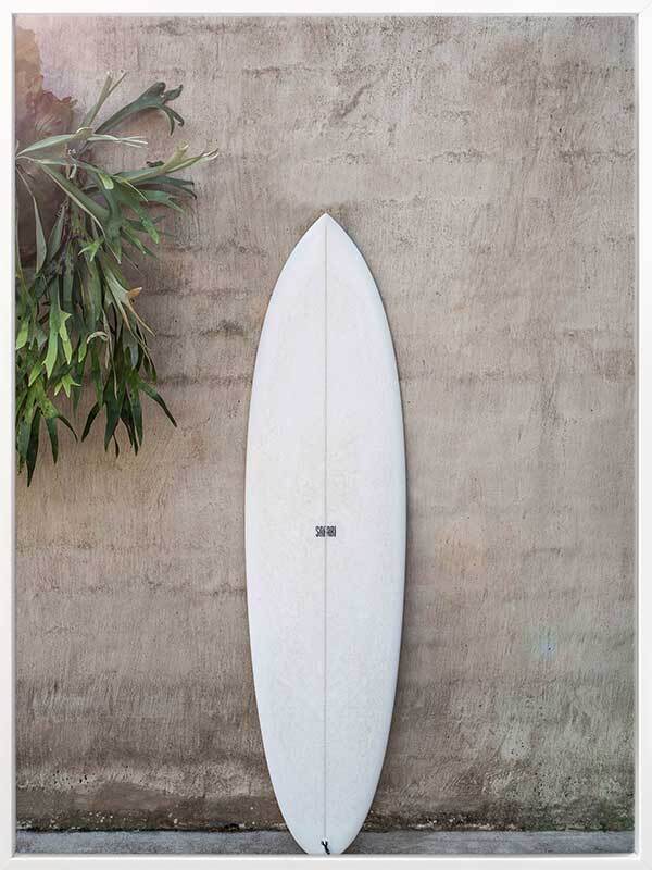 Surfboards & Sun Canvas Art Print