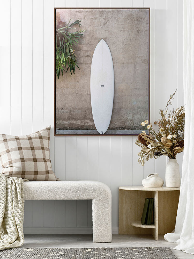 Surfboards & Sun Canvas Art Print | Lifestyle