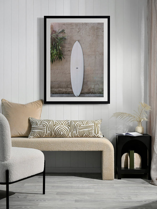 Surfboards & Sun Framed Art Print | Lifestyle
