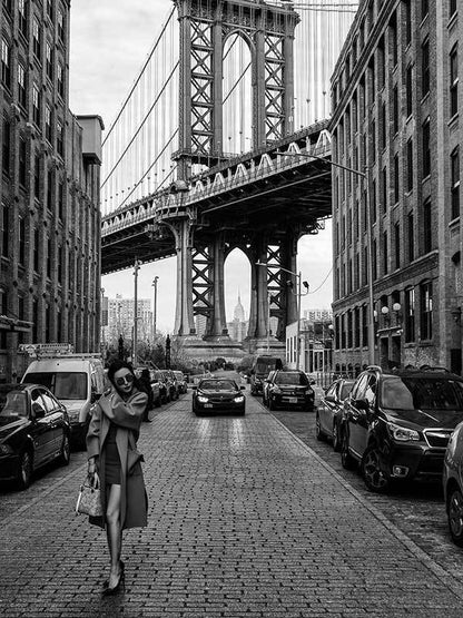 Manhattan Bridge Canvas Art Print